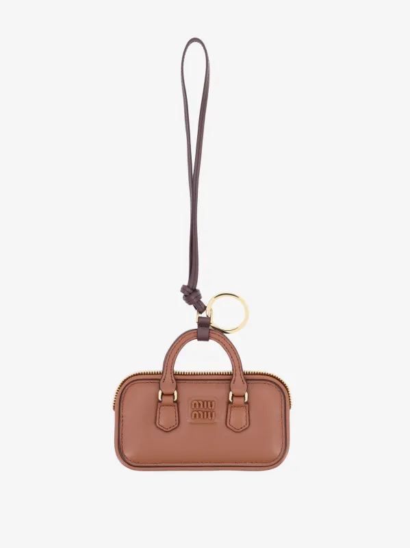 Miu Miu Arcadie leather trick for bags sold by Siebentaschen
