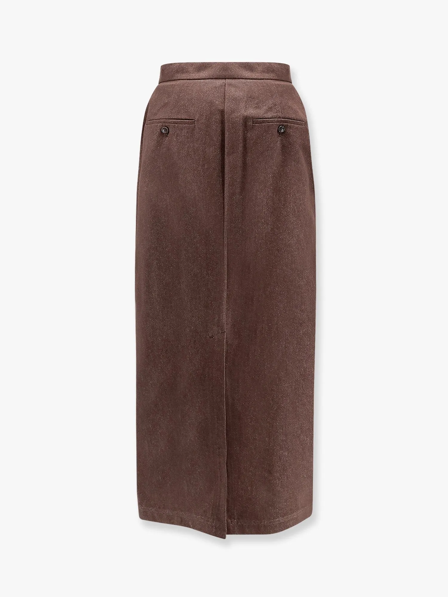 Max Mara Pianosa max mara sfilata cotton long skirt sold by Siebentaschen product image thumbnail 4
