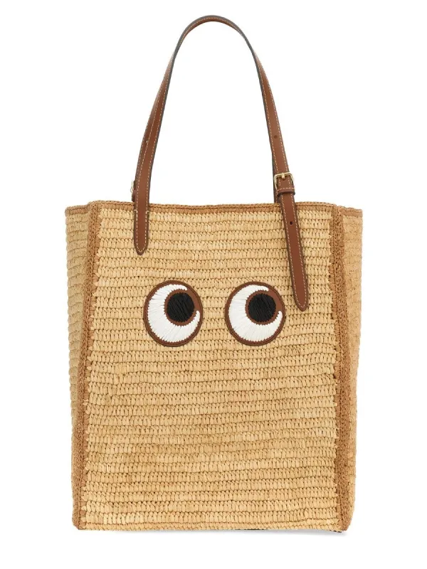 ANYA HINDMARCH SMALL "EYES" TOTE BAG sold by Siebentaschen