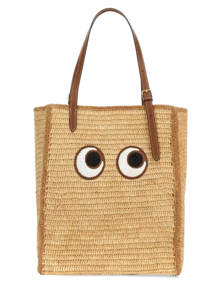 ANYA HINDMARCH SMALL "EYES" TOTE BAG sold by Siebentaschen