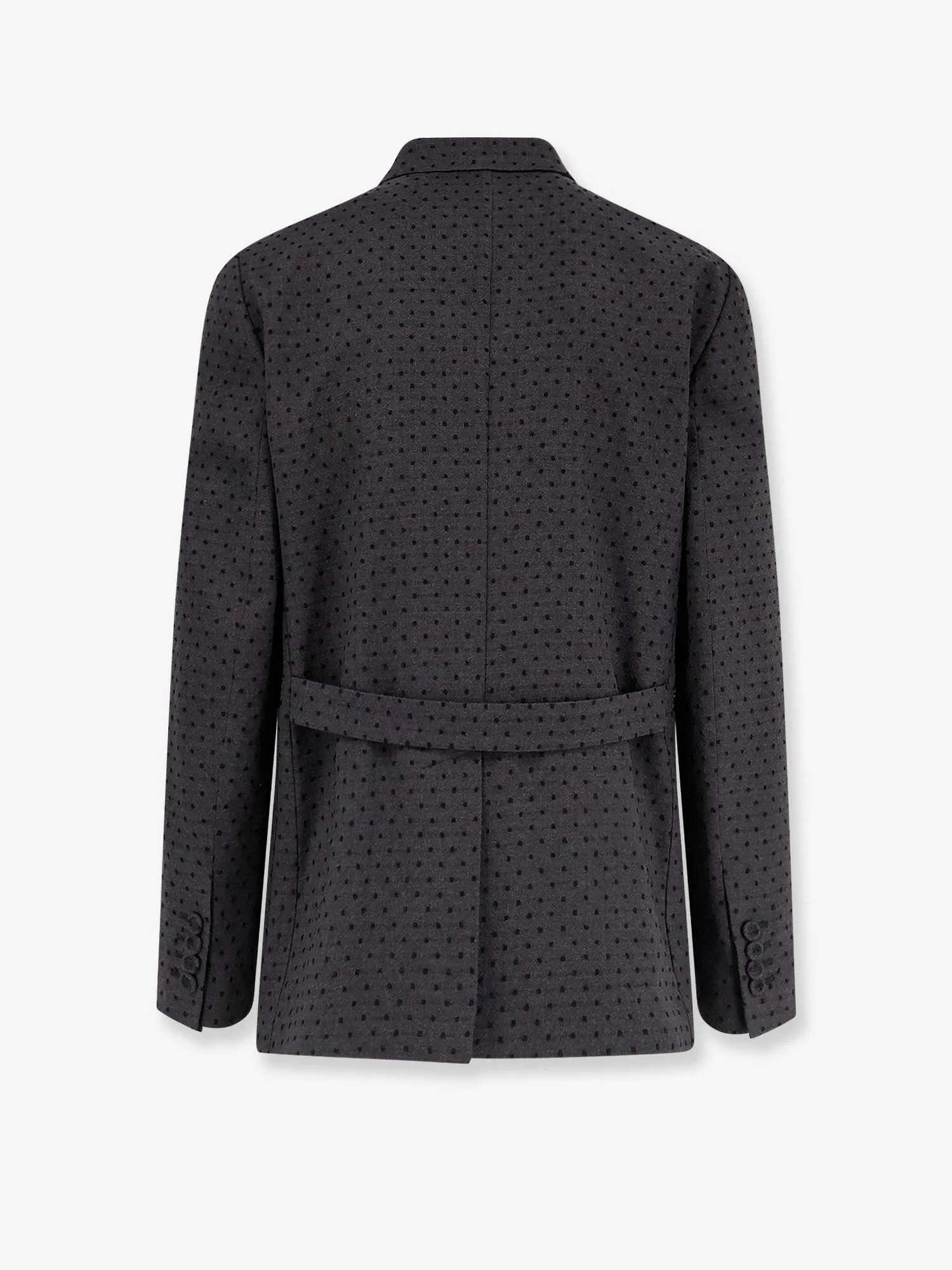 Dior Polka-dots virgin wool and alpaca jacquard blazer sold by Siebentaschen product image thumbnail 2
