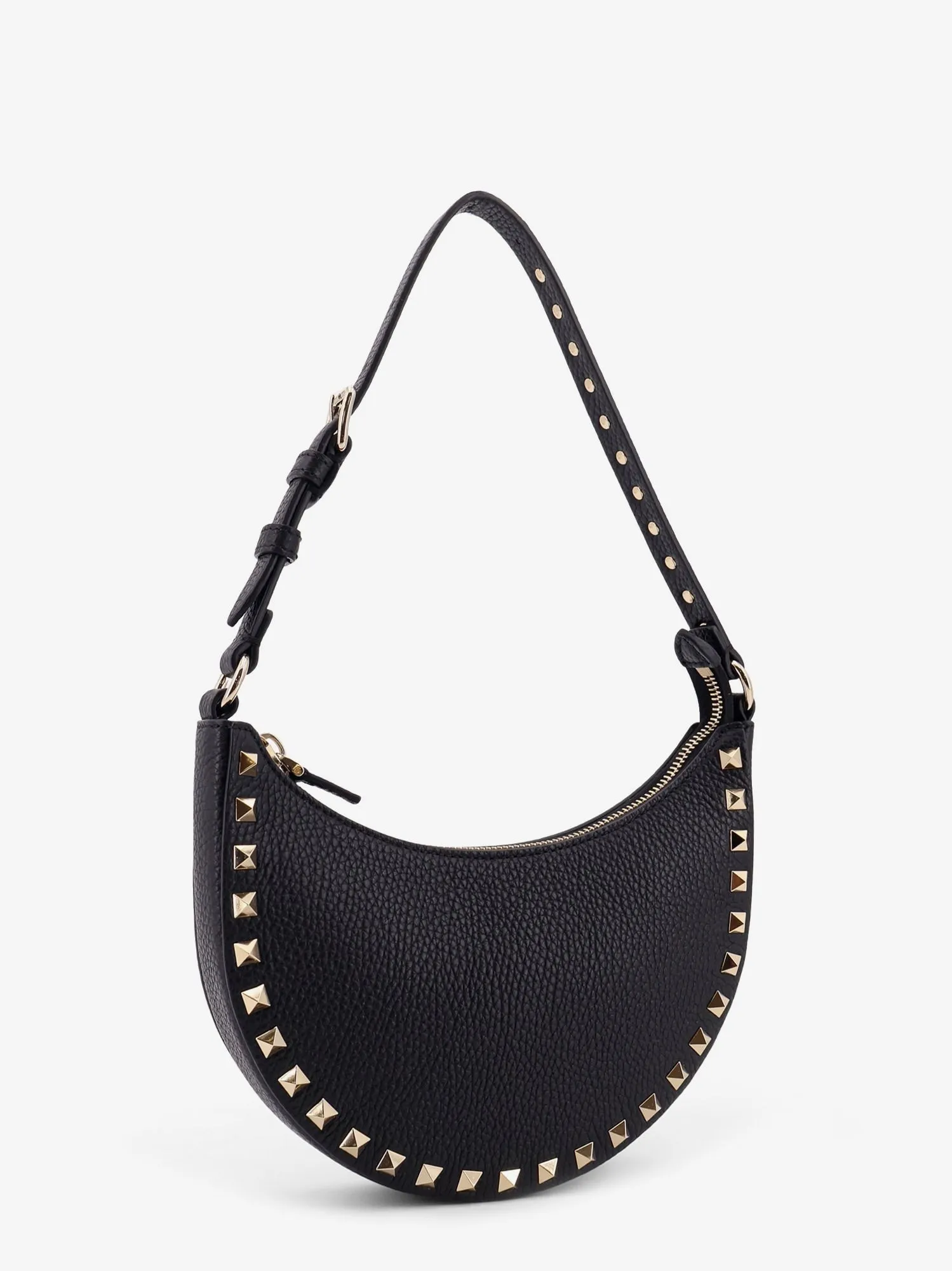 Valentino Garavani Valentino Garavani Rockstud leather mini hobo bag sold by Siebentaschen product image thumbnail 3