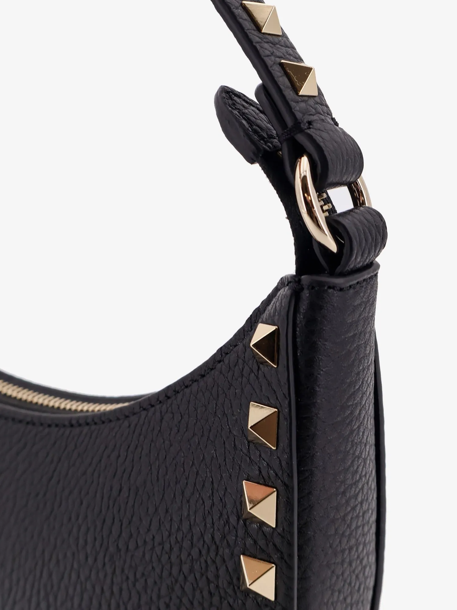 Valentino Garavani Valentino Garavani Rockstud leather mini hobo bag sold by Siebentaschen product image thumbnail 5