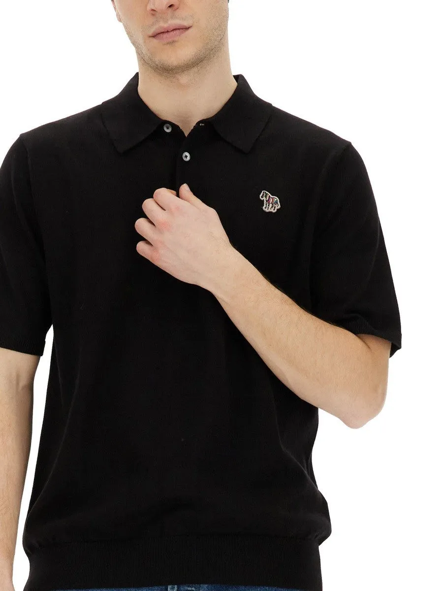 PS BY PAUL SMITH POLO SHIRT WITH ZEBRA PATCH sold by Siebentaschen product image thumbnail 4