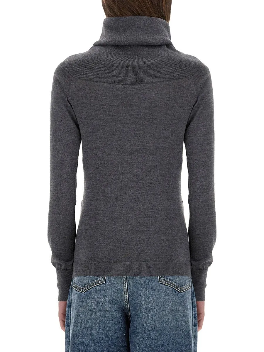 stella mccartney WOOL TURTLENECK SWEATER sold by Siebentaschen product image thumbnail 3
