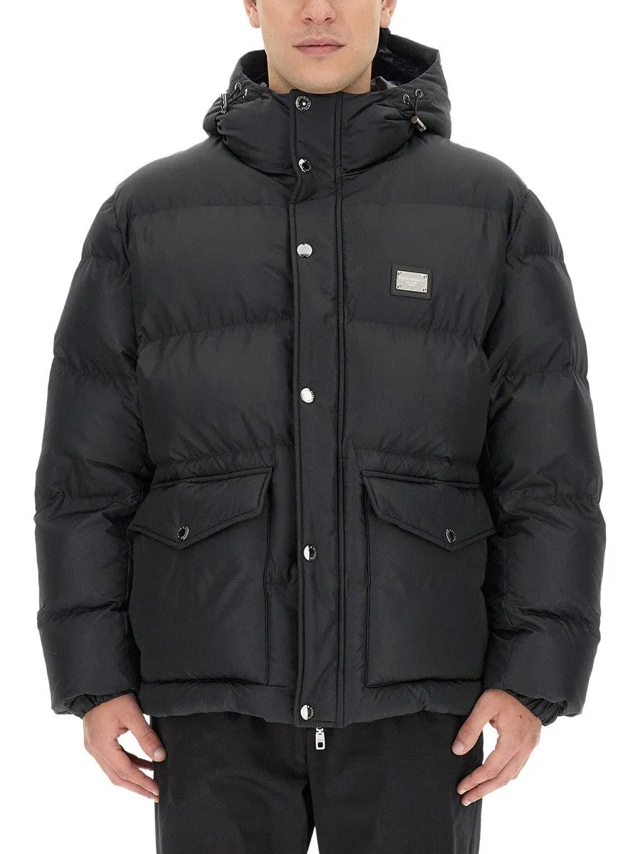 Dolce & Gabbana JACKET WITH LOGO sold by Siebentaschen