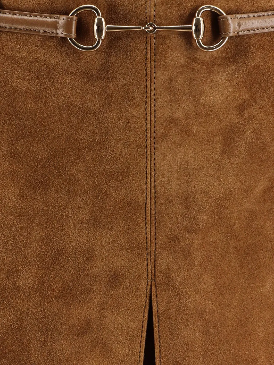 Gucci Suede skirt with Horsebit detail sold by Siebentaschen product image thumbnail 3