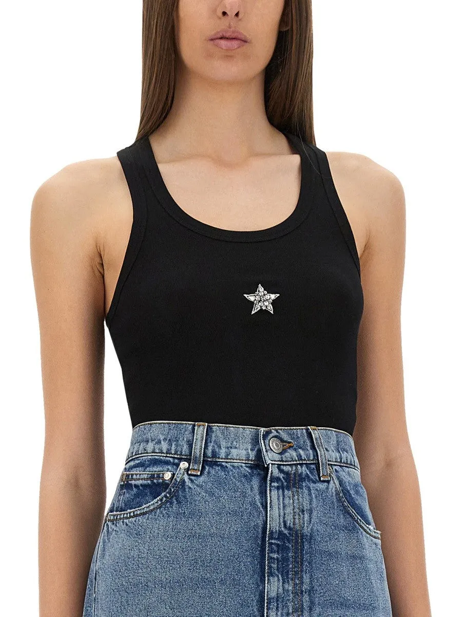 stella mccartney "CRYSTAL MINI STAR" TANK TOP sold by Siebentaschen product image thumbnail 4