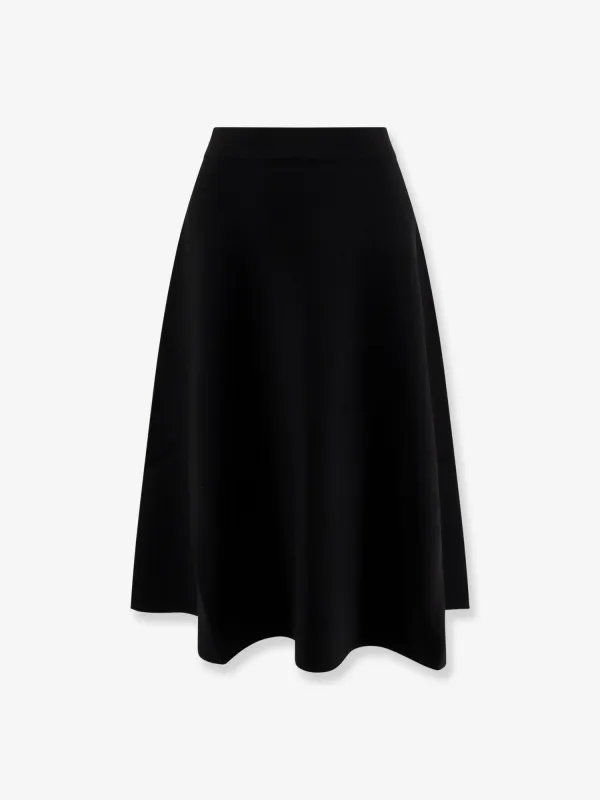 Max Mara Lazio viscose blend skirt sold by Siebentaschen
