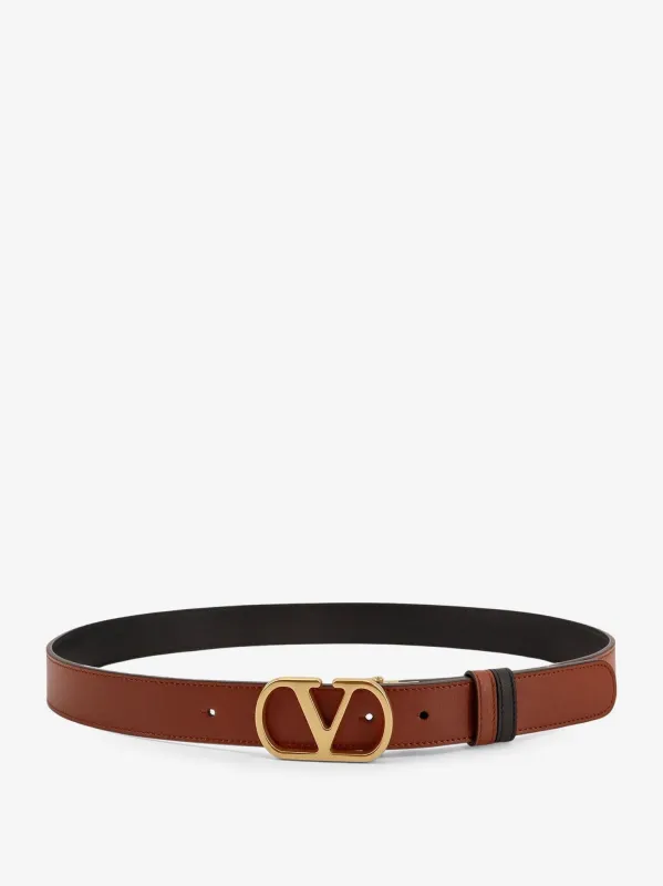 Valentino Garavani Valentino Garavani leather belt sold by Siebentaschen