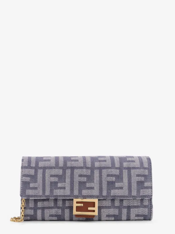 Fendi Continental With Chain Baguette wallet sold by Siebentaschen