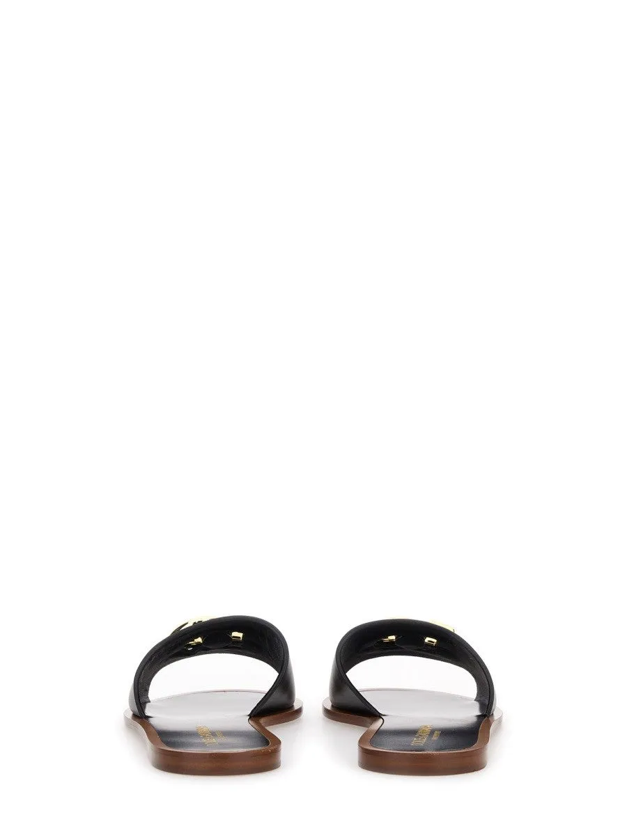 Dolce & Gabbana LEATHER SLIDE SANDAL sold by Siebentaschen product image thumbnail 4