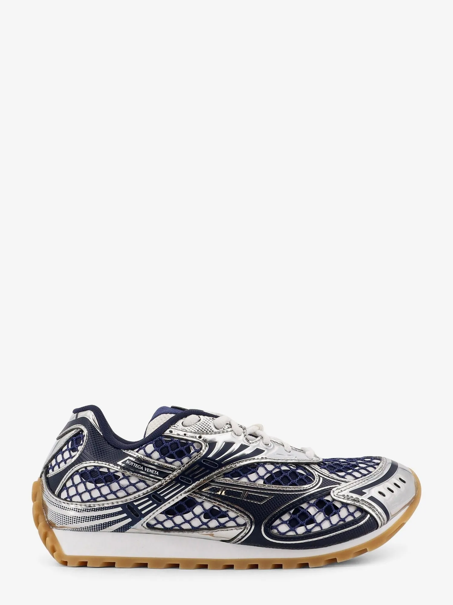 Bottega Veneta Orbit low-top sneakers in technical fabric sold by Siebentaschen