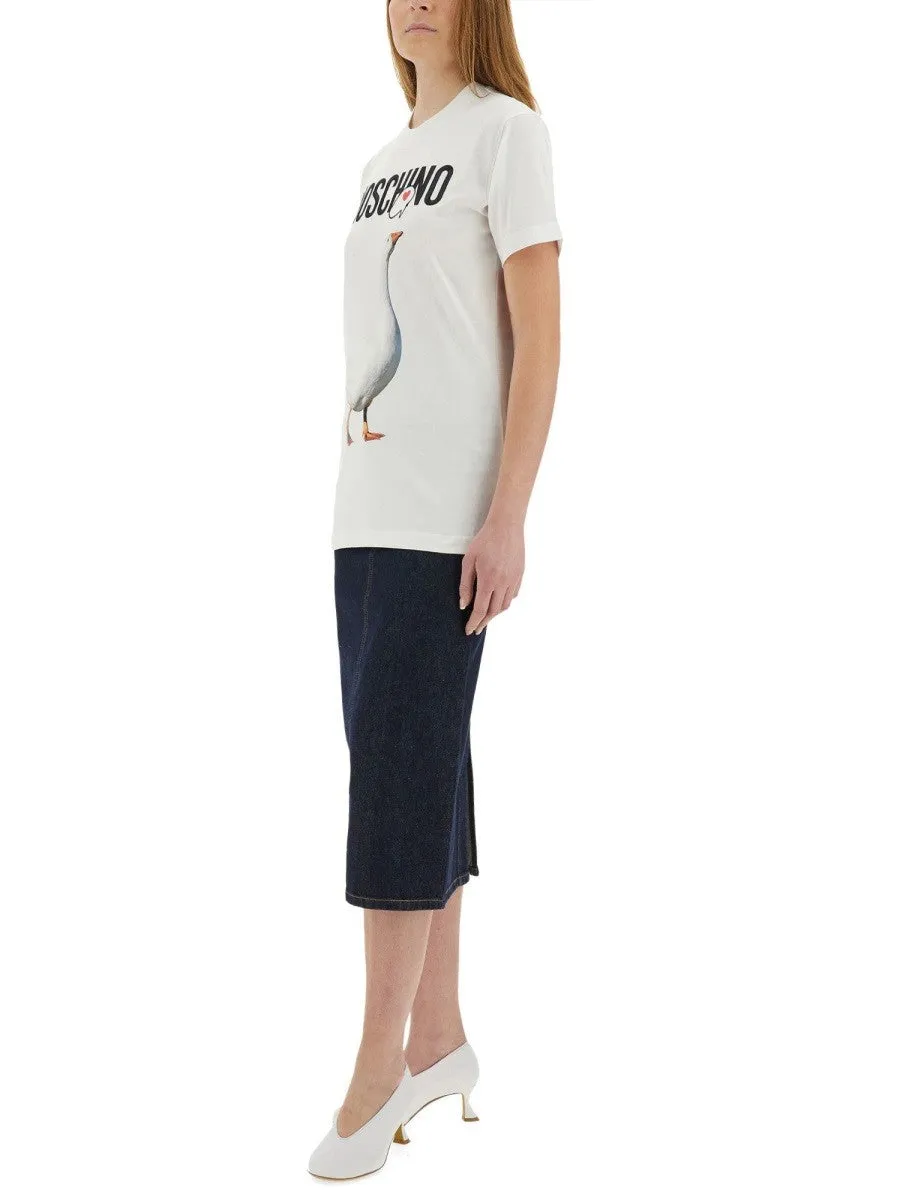 Moschino "GOOSE" T-SHIRT sold by Siebentaschen product image thumbnail 2