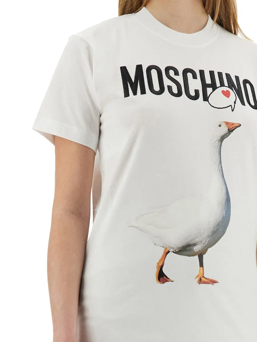 Moschino "GOOSE" T-SHIRT sold by Siebentaschen product image thumbnail 3