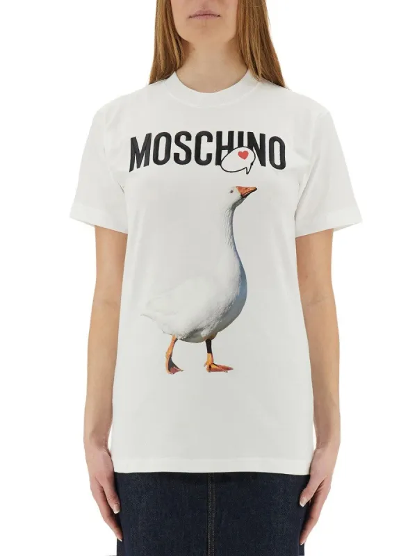 Moschino "GOOSE" T-SHIRT sold by Siebentaschen