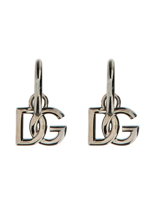 Dolce & Gabbana DG LOGO EARRINGS sold by Siebentaschen