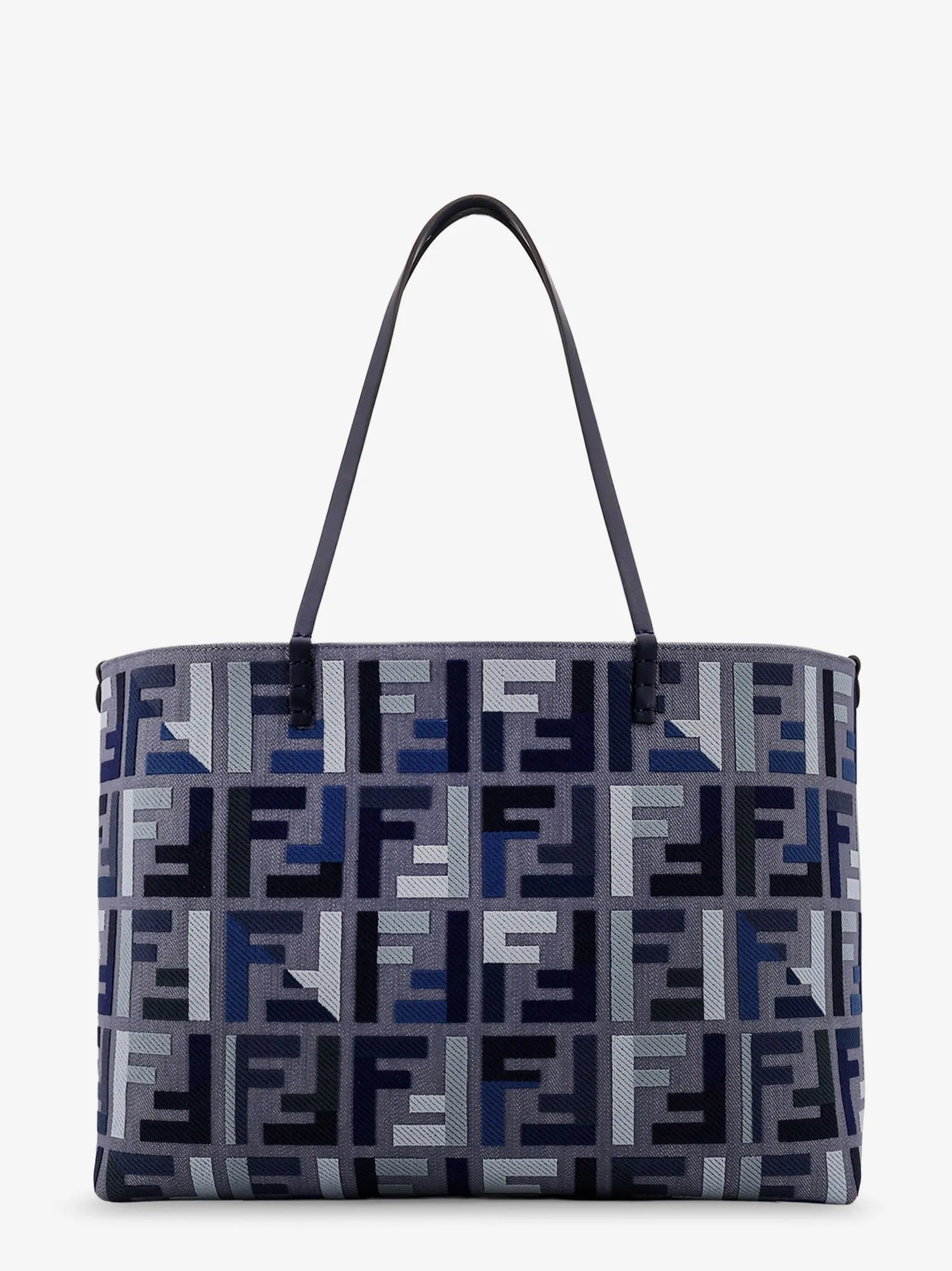 Fendi Roll Large jacquard FF fabric tote bag sold by Siebentaschen