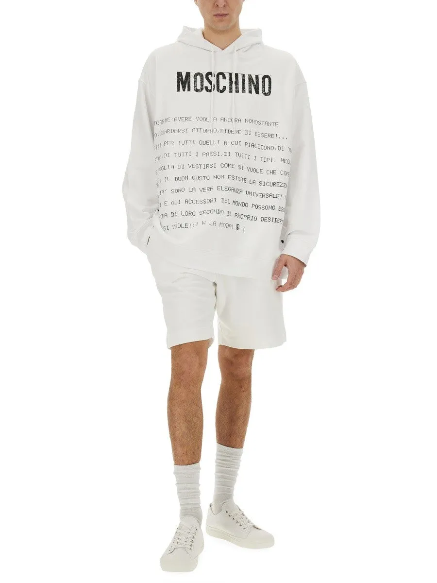 Moschino "ARCHIVE MESSAGE" HOODIE sold by Siebentaschen product image thumbnail 2