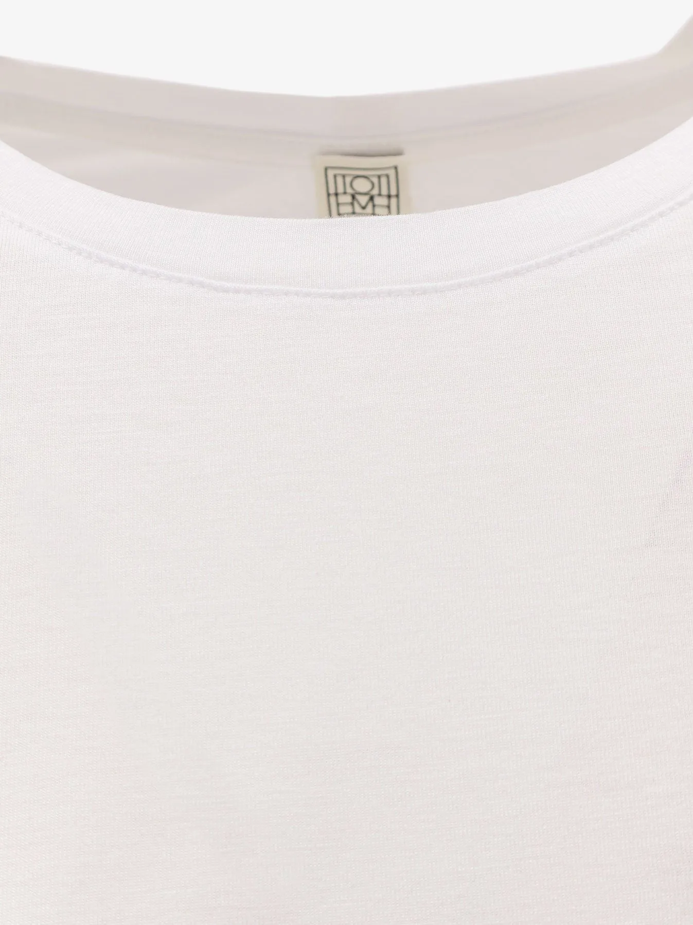 TOTEME Classic Long-Sleeve lyocell and cotton T-shirt sold by Siebentaschen product image thumbnail 3