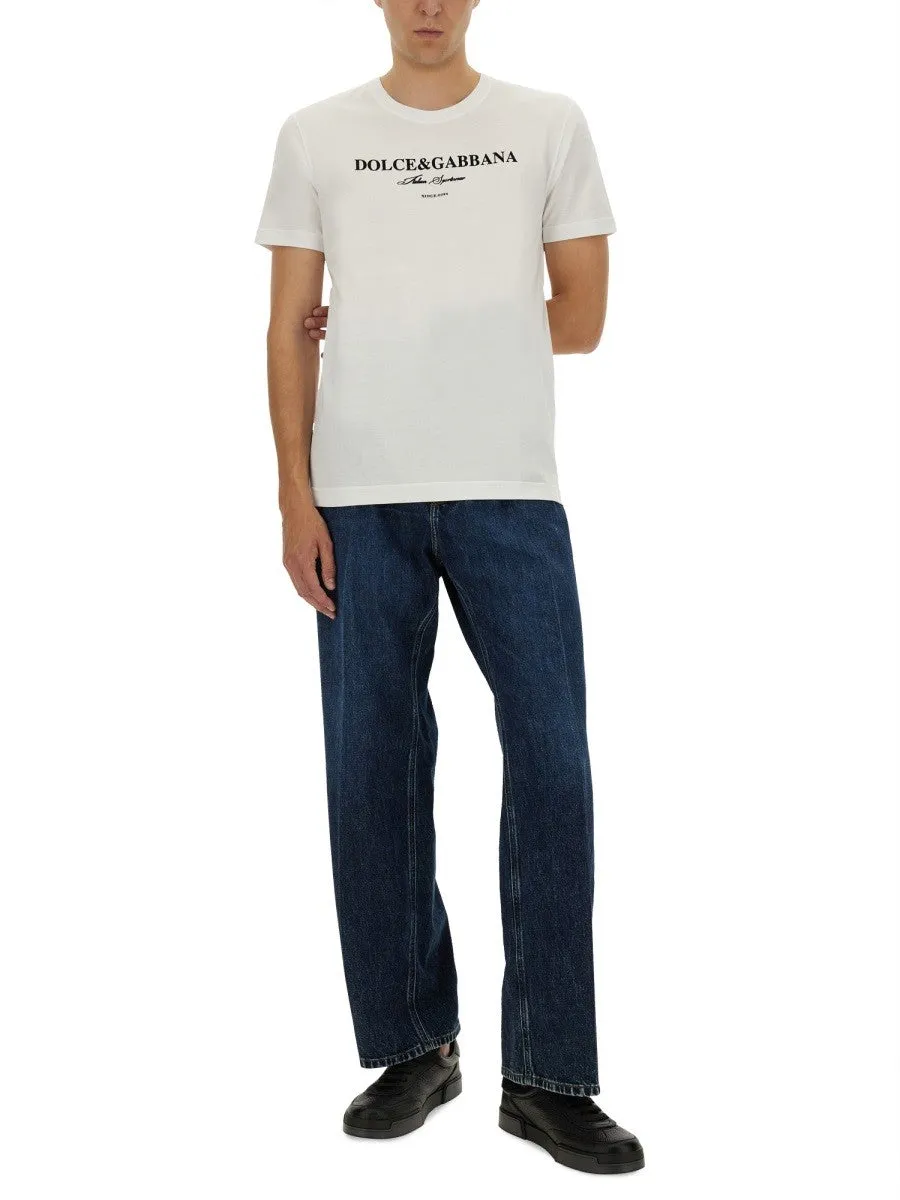 Dolce & Gabbana COTTON T-SHIRT WITH PRINT sold by Siebentaschen product image thumbnail 2