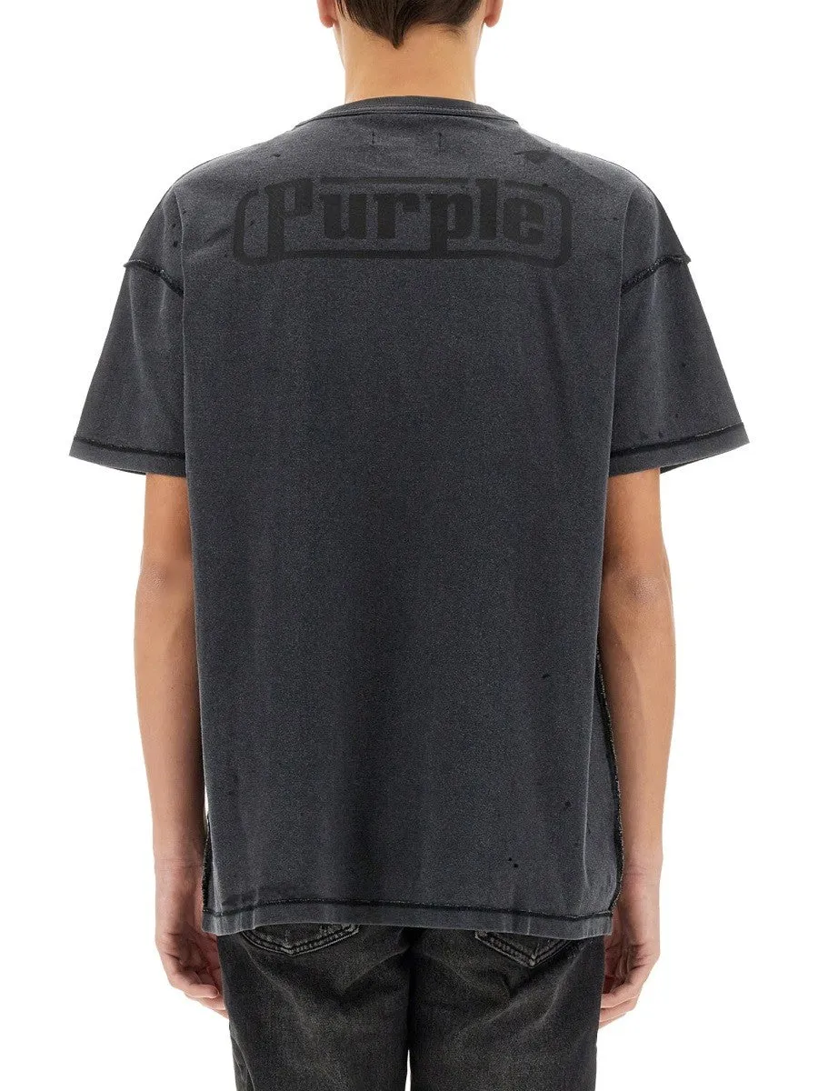 PURPLE BRAND "INSIDE OUT" T-SHIRT sold by Siebentaschen product image thumbnail 3
