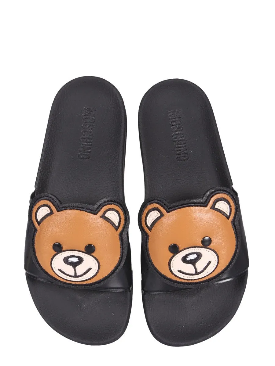 Moschino SLIDE TEDDY BEAR SANDALS sold by Siebentaschen product image thumbnail 2