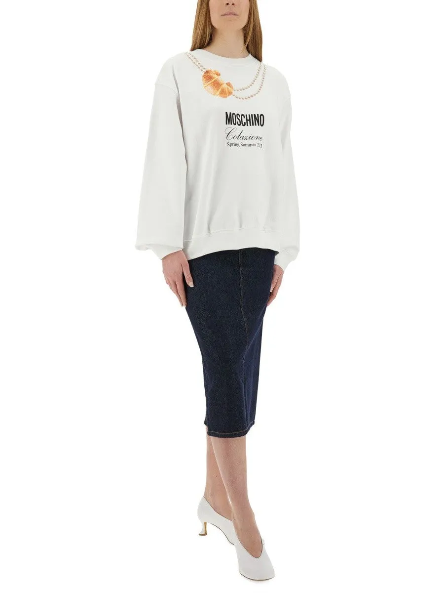 Moschino "BREAKFAST" SWEATSHIRT sold by Siebentaschen product image thumbnail 2