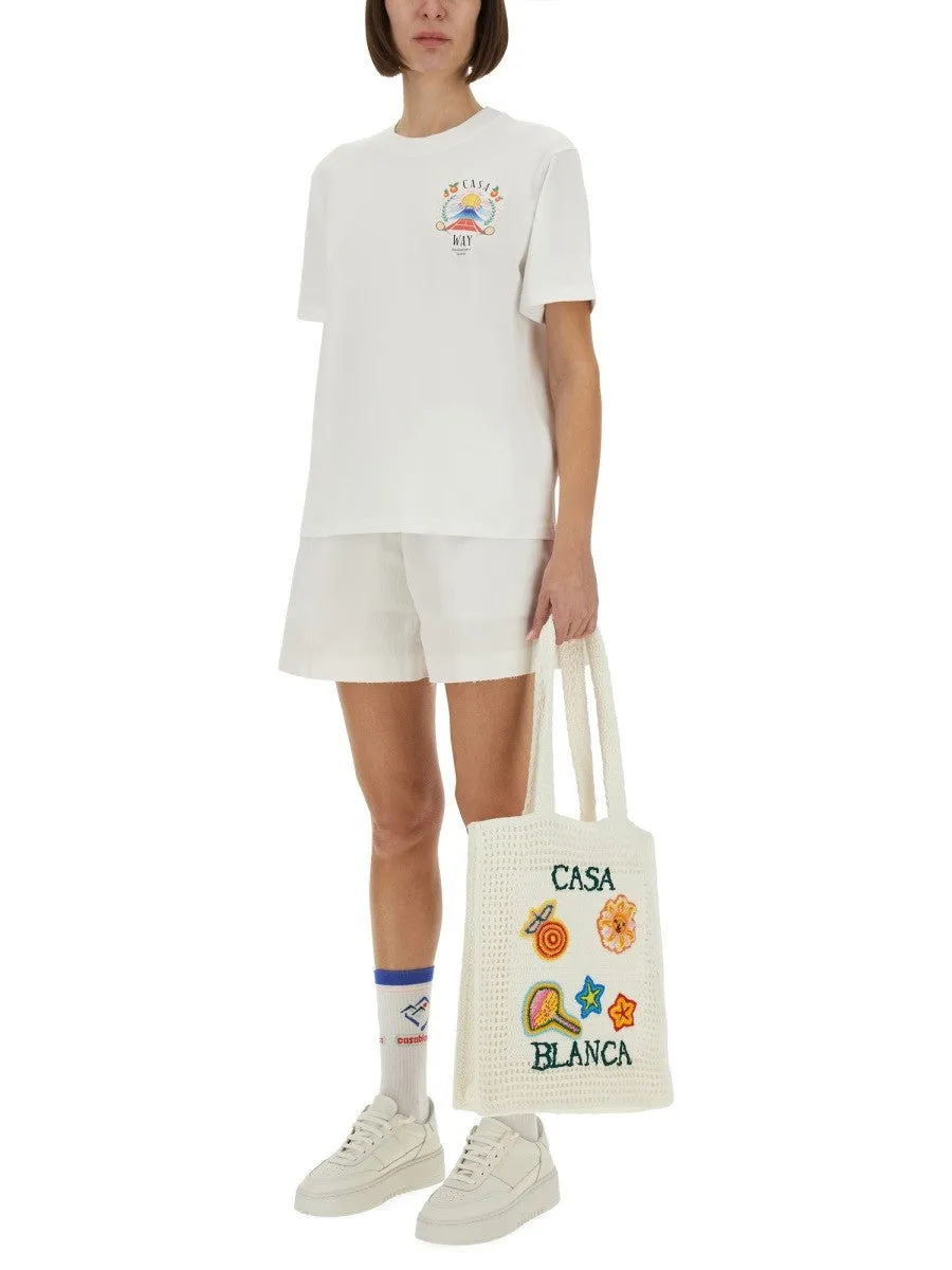 CASABLANCA REGULAR FIT T-SHIRT sold by Siebentaschen product image thumbnail 4