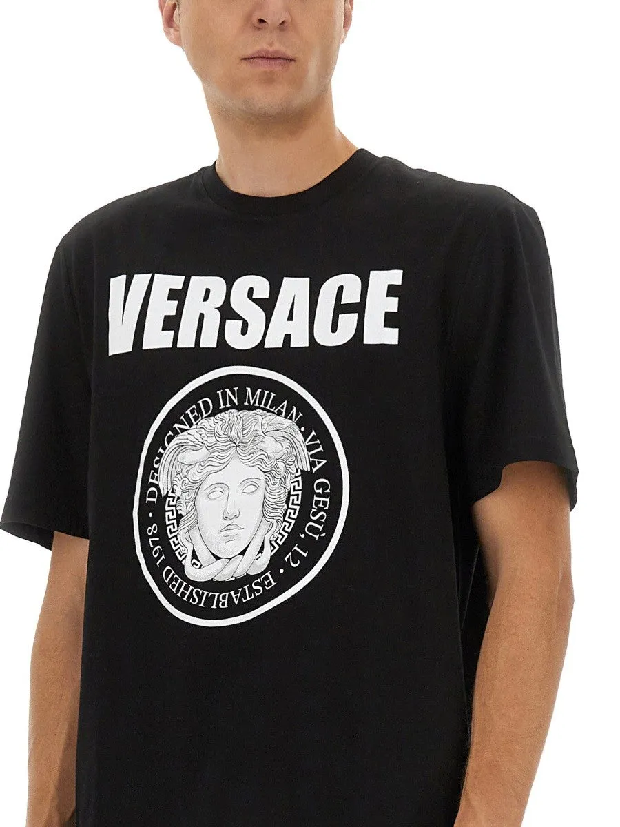Versace T-SHIRT WITH LOGO sold by Siebentaschen product image thumbnail 4