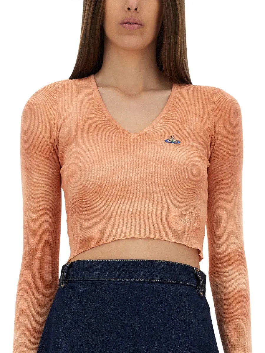 Vivienne Westwood "BEA CROPPED" TOP sold by Siebentaschen product image thumbnail 4
