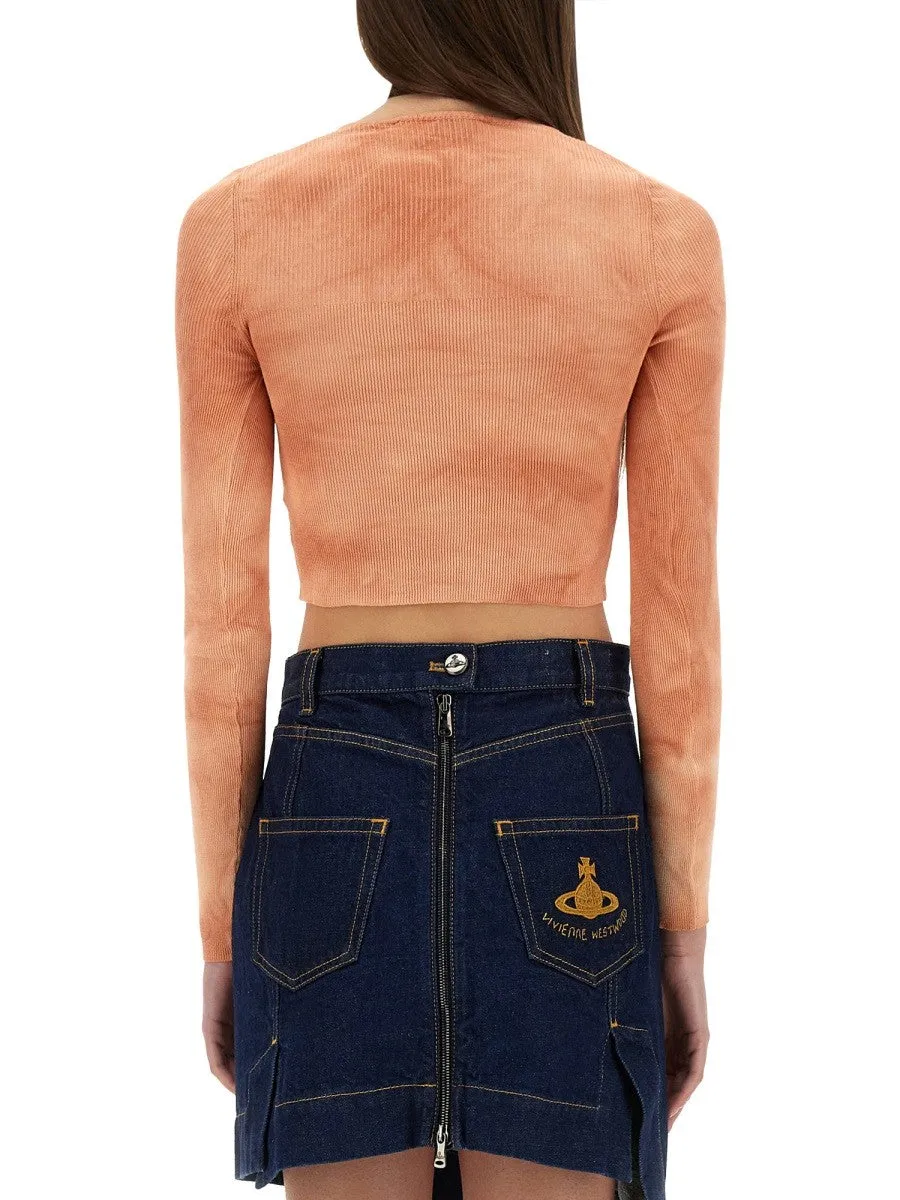 Vivienne Westwood "BEA CROPPED" TOP sold by Siebentaschen product image thumbnail 3