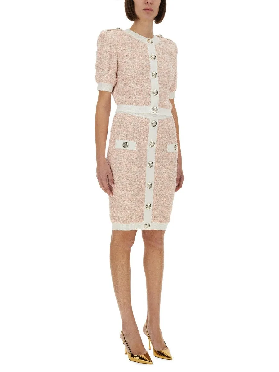 Balmain TWEED MIDI SKIRT sold by Siebentaschen product image thumbnail 2