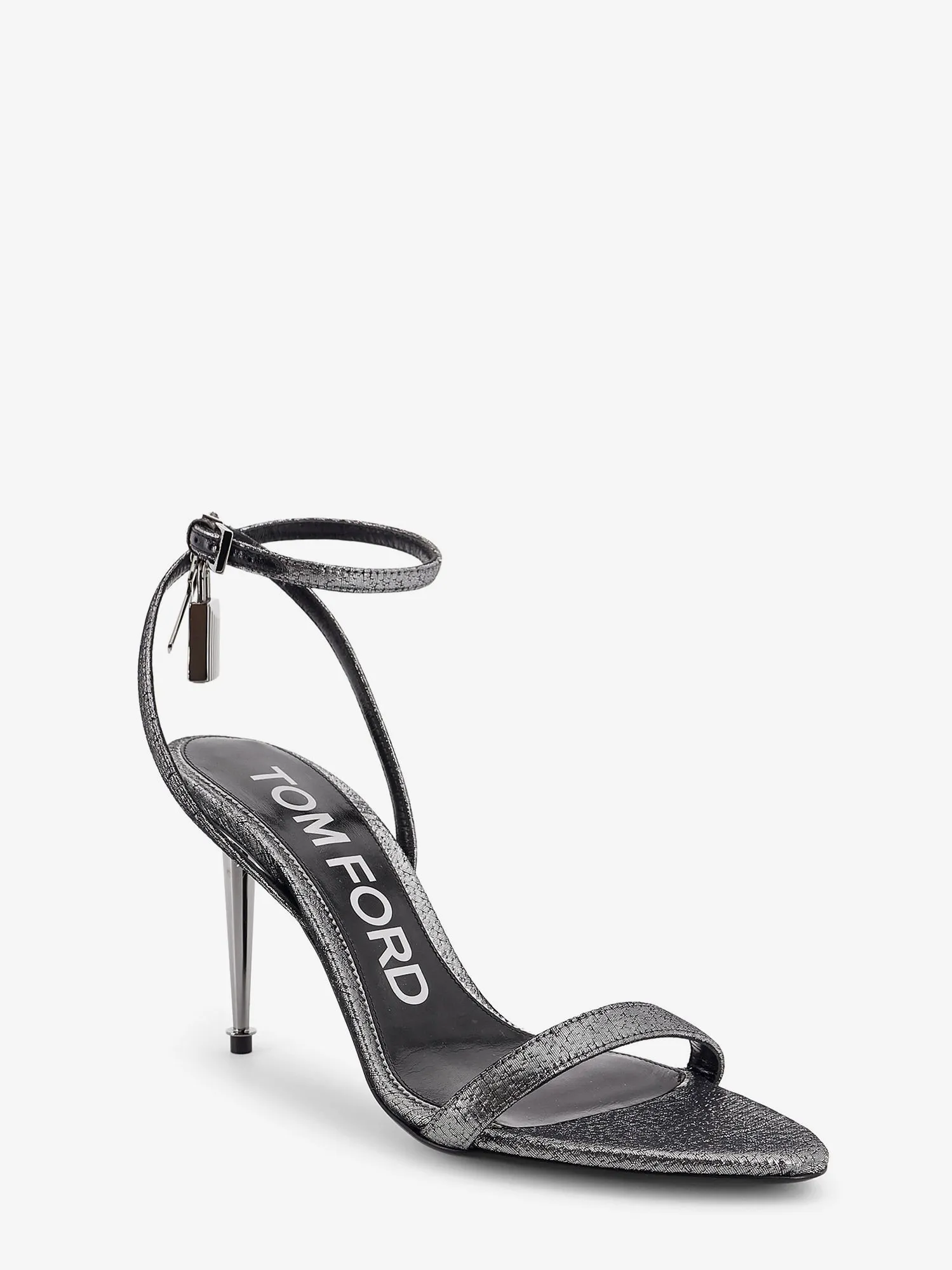 TOM FORD Laminated heeled sandals with laminated effect sold by Siebentaschen product image thumbnail 2