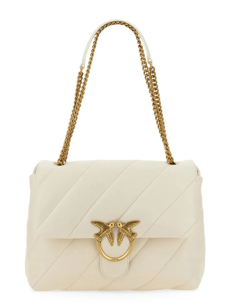 Pinko "BIG LOVE PUFF MAXI QUILT" BAG sold by Siebentaschen