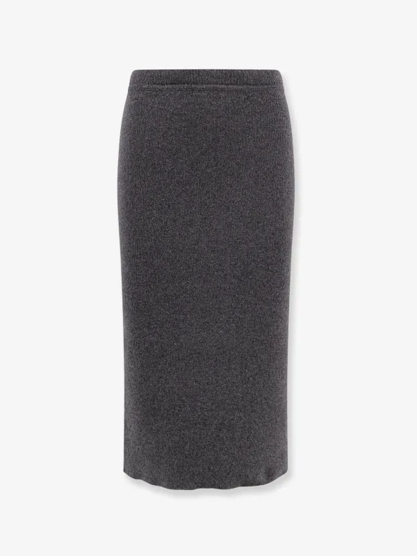 TOM FORD Cashmere and cotton pencil skirt sold by Siebentaschen