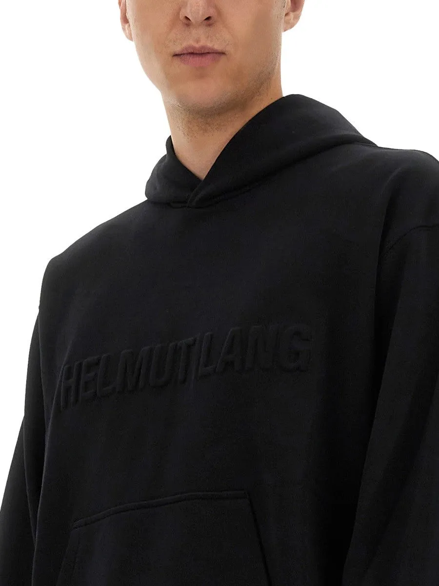 Helmut Lang SWEATSHIRT WITH EMBOSSED LOGO sold by Siebentaschen product image thumbnail 4