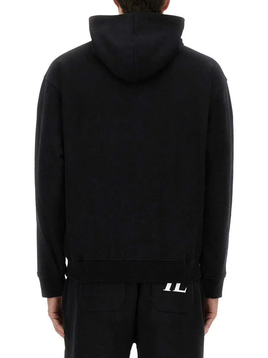 Helmut Lang SWEATSHIRT WITH EMBOSSED LOGO sold by Siebentaschen product image thumbnail 3