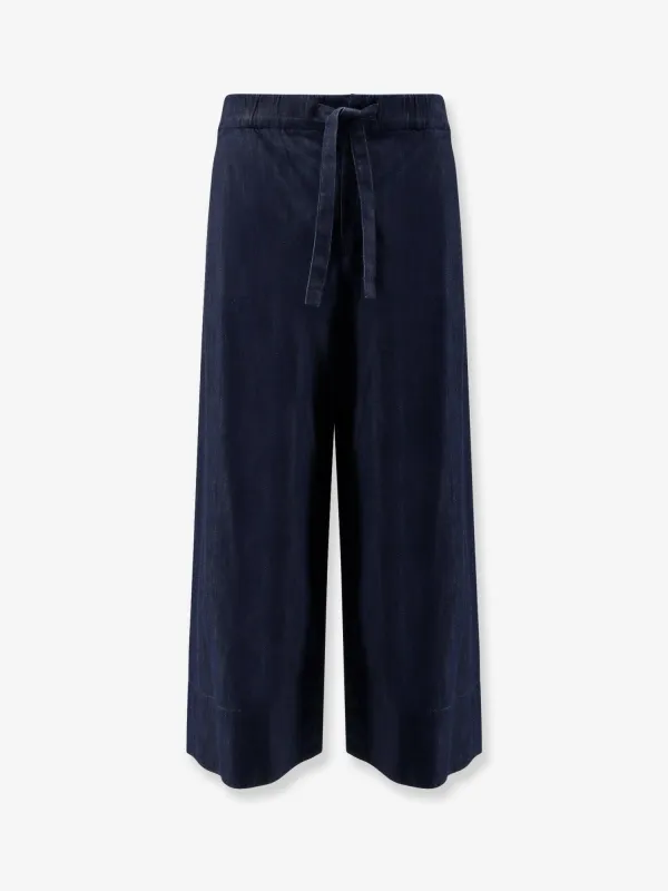 Max Mara Jour cotton trousers sold by Siebentaschen