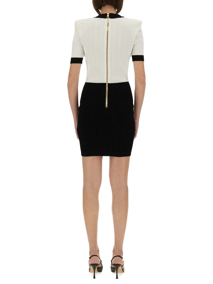 Balmain TWO-TONE "BODYCON" DRESS sold by Siebentaschen product image thumbnail 3