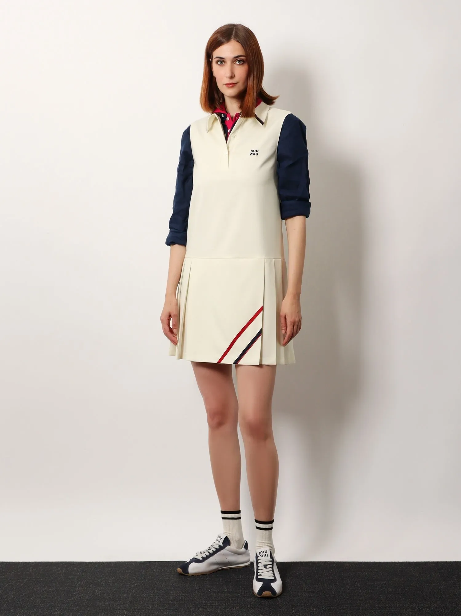 Miu Miu Virgin wool and mohair short dress sold by Siebentaschen product image thumbnail 2