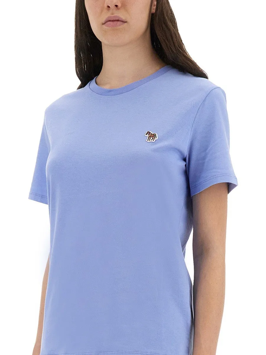 PS BY PAUL SMITH T-SHIRT WITH LOGO PATCH sold by Siebentaschen product image thumbnail 4