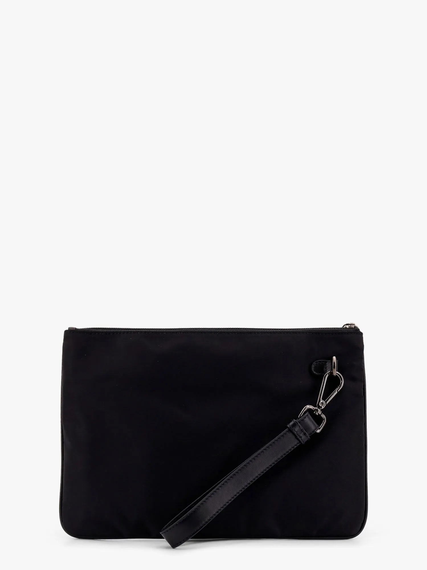 KITON CIRO PAONE Nylon clutch bag with metal lettering logo sold by Siebentaschen product image thumbnail 2