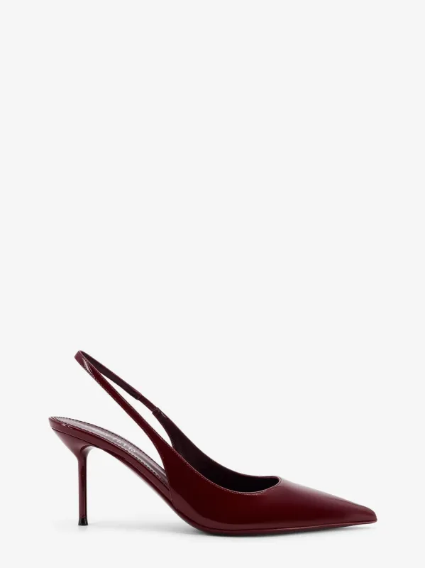 PARIS TEXAS Lidia Slingback patent leather pumps sold by Siebentaschen