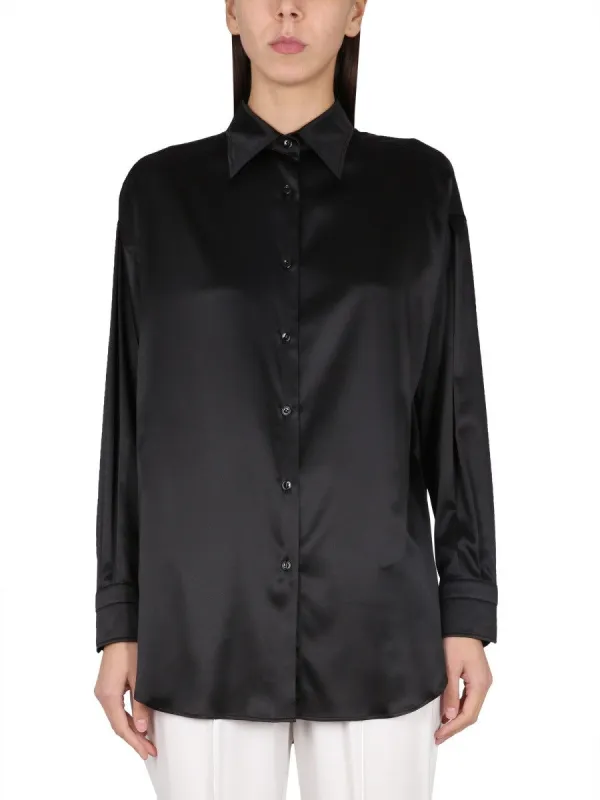 TOM FORD STRETCH SILK SATIN SHIRT sold by Siebentaschen