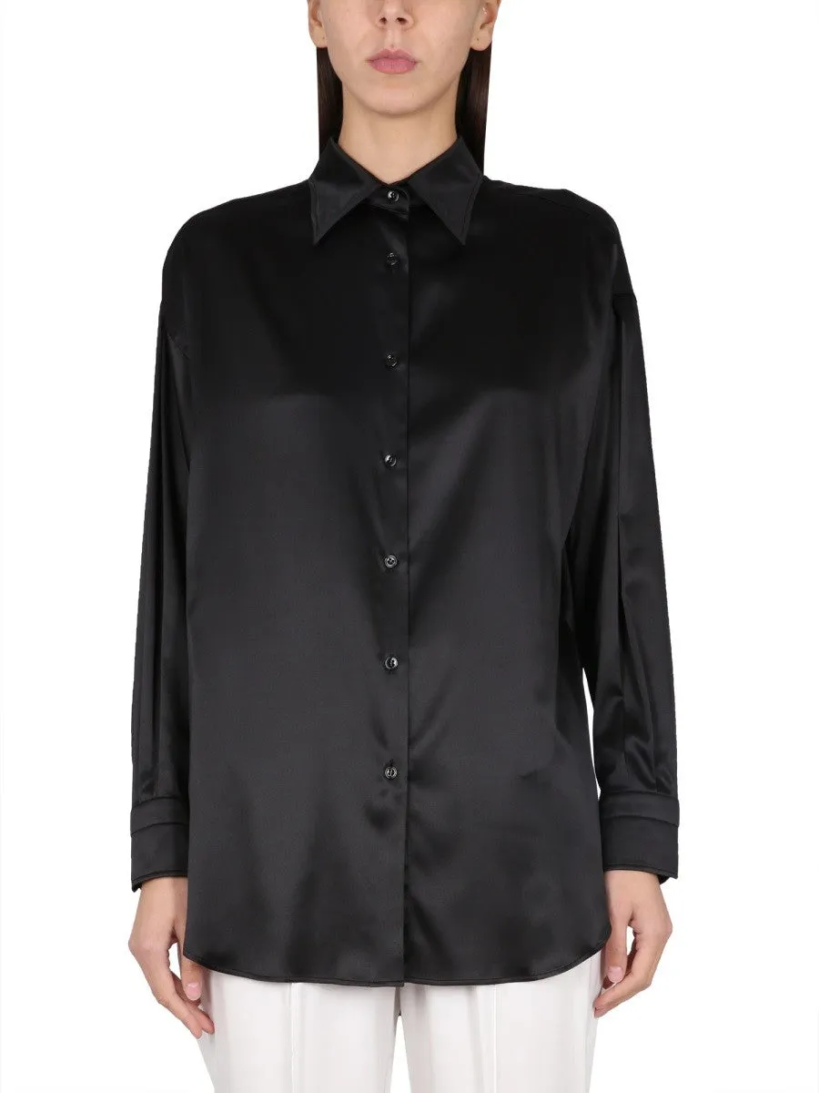 TOM FORD STRETCH SILK SATIN SHIRT sold by Siebentaschen