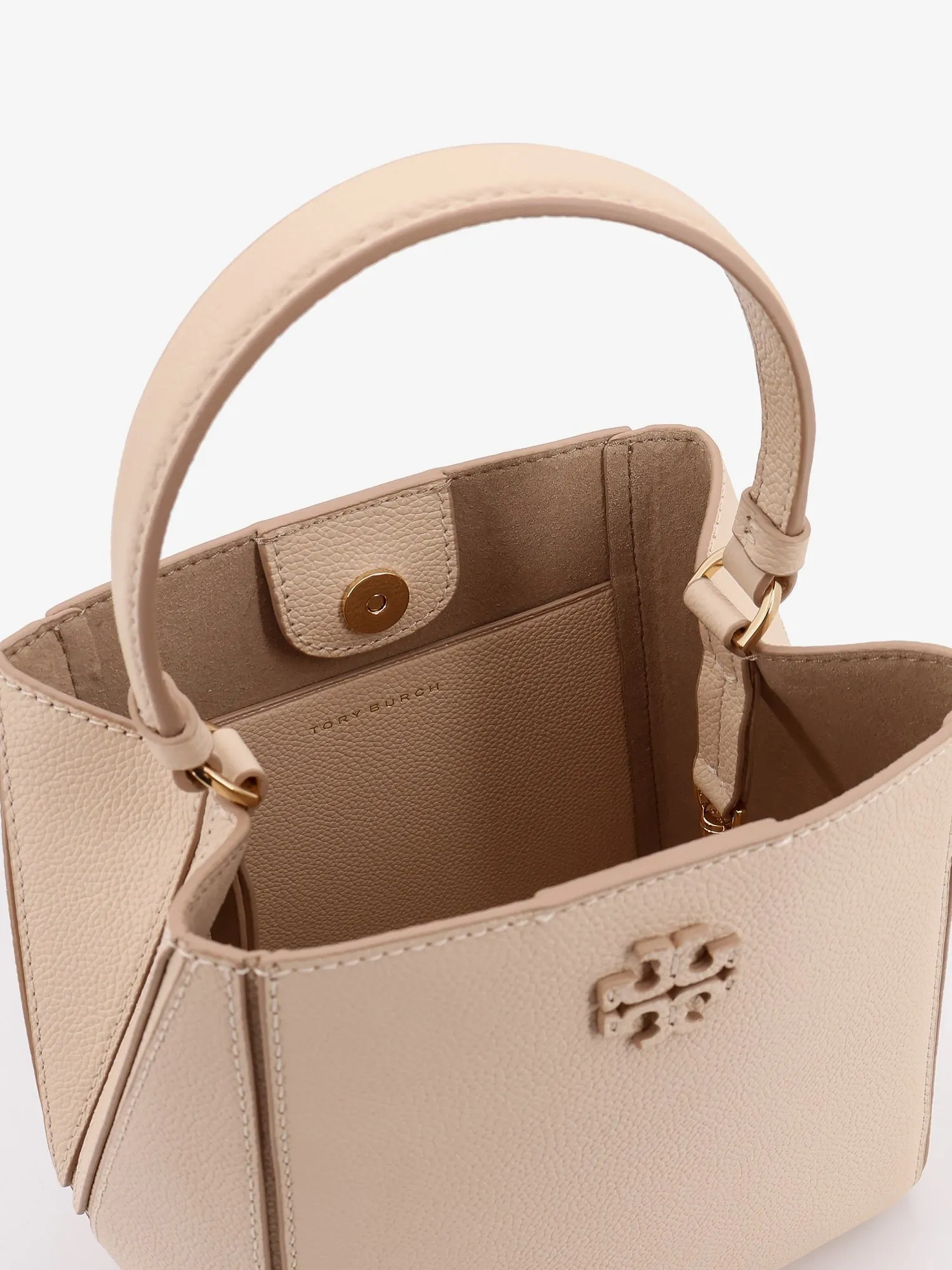Tory Burch McGraw Small leather bucket bag sold by Siebentaschen product image thumbnail 4