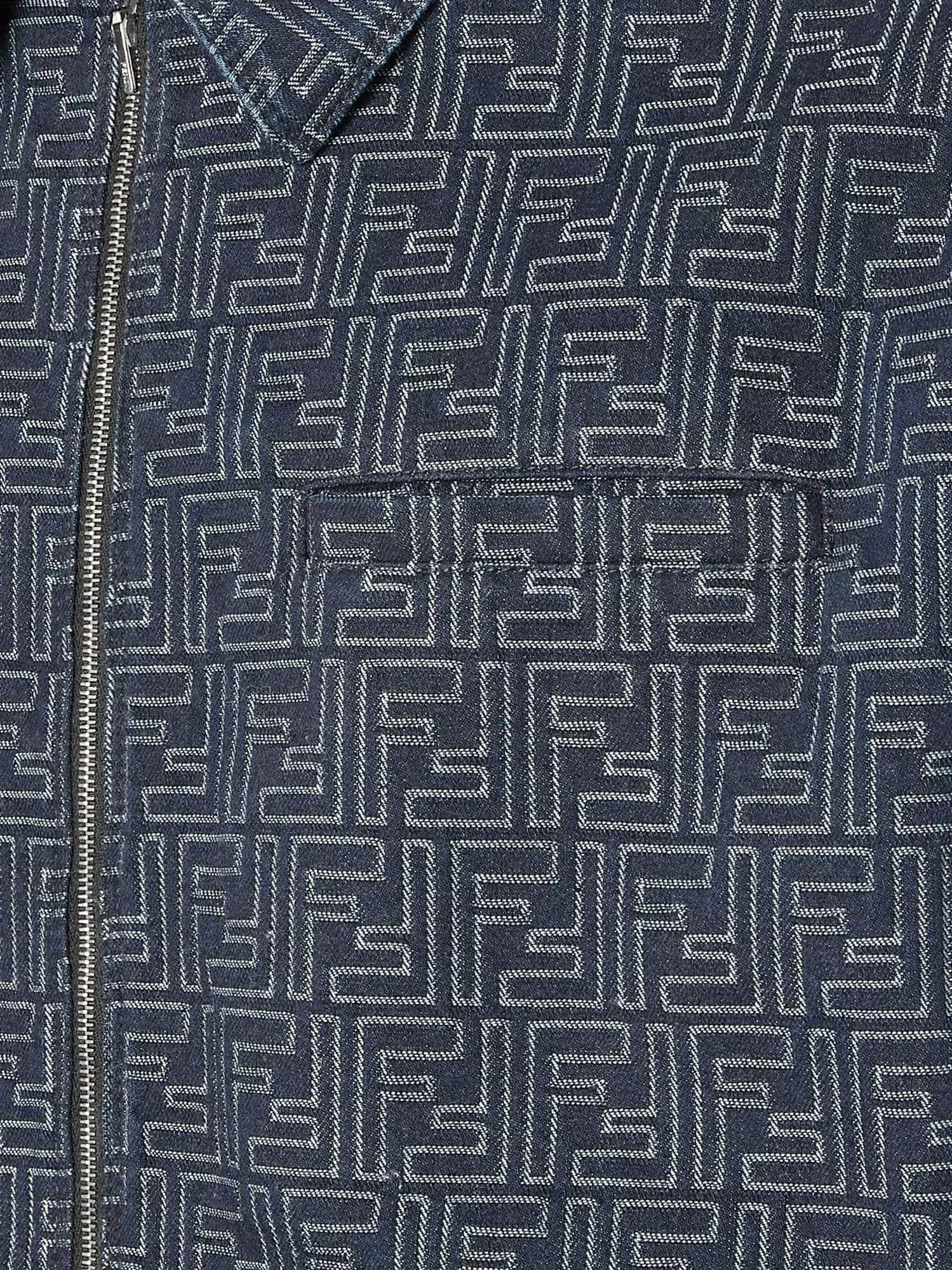 Fendi FF denim jacket sold by Siebentaschen product image thumbnail 3