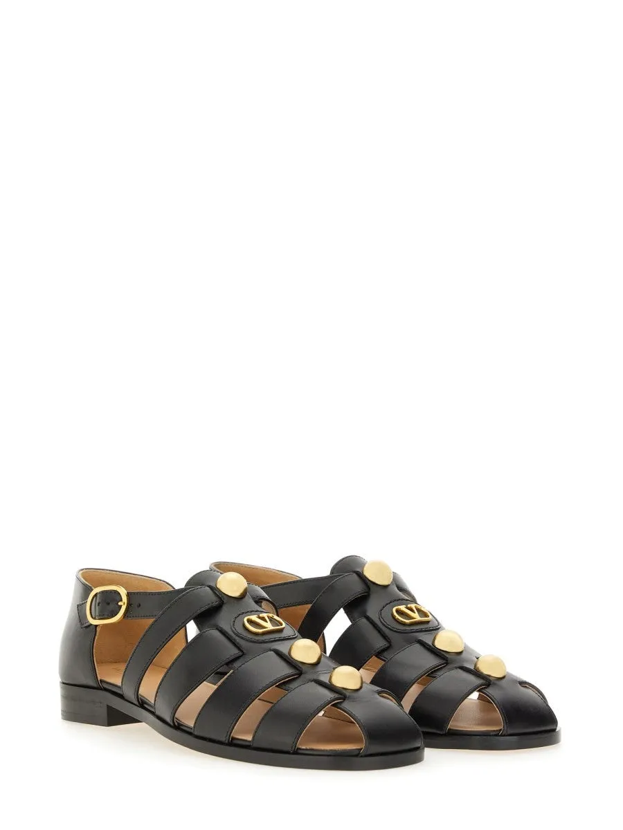 Valentino Garavani SANDAL FISHERMAN "VLOGO SIGNATURE" sold by Siebentaschen product image thumbnail 2