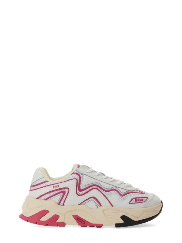 msgm VORTEX SNEAKER WITH VIBRAM SOLE sold by Siebentaschen